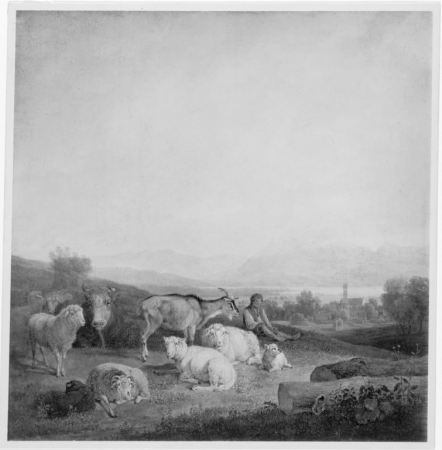 Pasture near the Riegsee, Max Joseph Wagenbauer, 1810