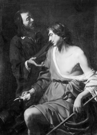 Sitting Person Conversing One Standing, Jusepe de Ribera, between 1606 and 1652