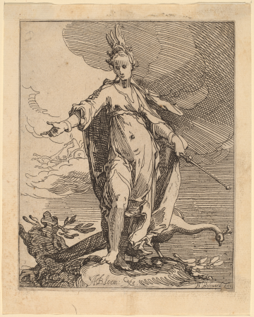 Juno, Abraham Bloemaert, circa 1610
