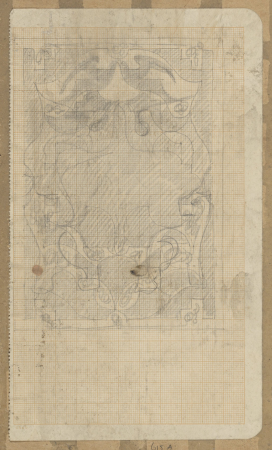 Decoratief ontwerp, RP-T-1969-615A, Carel Adolph Lion Cachet, between 1874 and 1945