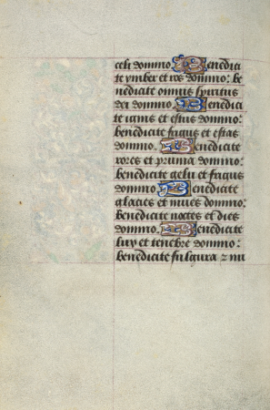 Folio 057v from the Book of Hours of Simon de Varie - KB 74 G37, 1455
