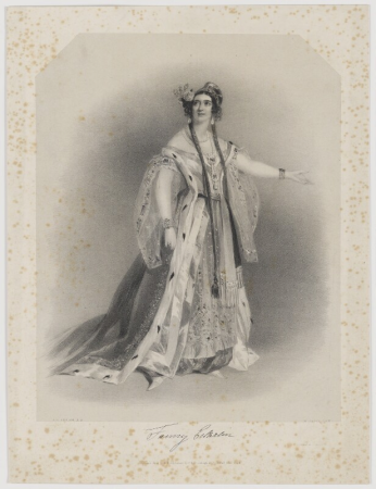 Fanny Eckerlin by Maxim Gauci, published by Paul and Dominic Colnaghi and Co, after Alfred Edward Chalon, 1838