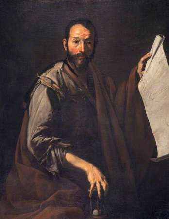 A Philosopher ('A Mathematician'), Pietro Novelli, circa 1640