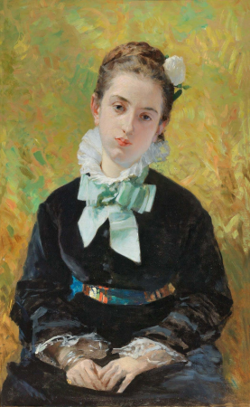 Portrait of Mrs. Comino, Domenico Morelli, between 1876 and 1878