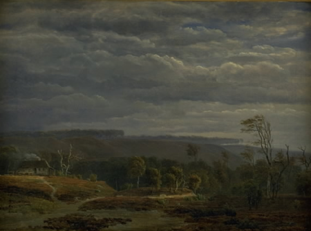 A View of a Wooded Landscape in Jutland, Dankvart Dreyer, between 1840 and 1841