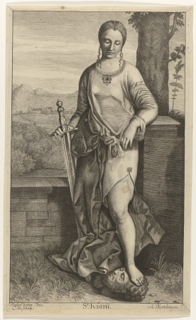 H. Judit, RP-P-OB-68.225, Abraham Blooteling, between 1655 and 1690