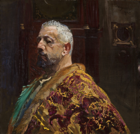 Portrait of Erazm Barącz, Leon Wyczółkowski, 1908