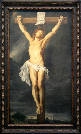 ” The Crucified Christ “, Peter Paul Rubens, between 1610 and 1611