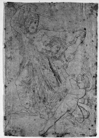 Ingres - MI.867.2755, Ensemble de la composition