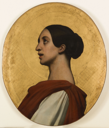Portrait of Pauline Viardot, Ary Scheffer, circa 1851