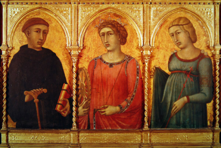 Three Saints, Pietro Lorenzetti, circa 1315