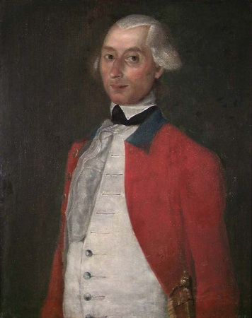 Portrait of Lieutenant-Colonel J. P. Vosgraff, Heinrich Christian Friedrich Hosenfelder, between 1783 and 1789