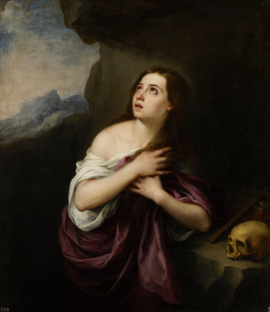 Penitent Magdelene, Bartolomé Esteban Murillo, from 1650 until 1665