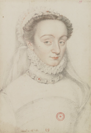 Charlotte of Beaune, Madame of Fizes de Sauves., Pierre Dumonstier, circa 1571