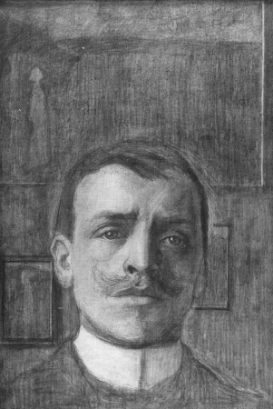 Self-portrait, Harald Sohlberg