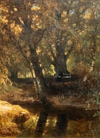 In Oorsprong forest, Johannes Warnardus Bilders, circa 1857