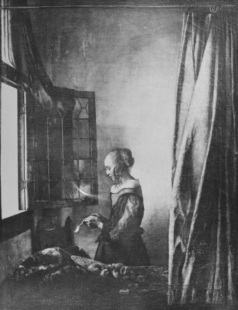 Girl reading a letter at the open window, Johannes Vermeer, um 1659
