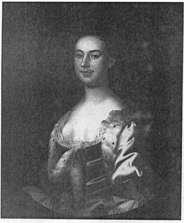 Portrait of Elizabeth Calvert (1731-1788), daughter of Captain Calvert, age 24, John Wollaston the Younger, circa 1755