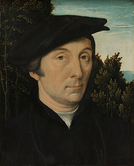 Portrait of a man, Pieter Gerritsz., between 1540 and 1550