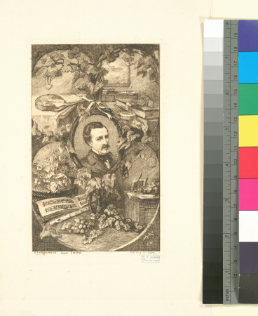 Frontispiece for New Works by Champfleury., 1854