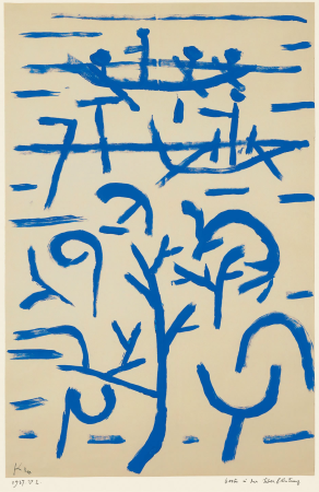 Boote in der Überflutung, Paul Klee, 1937