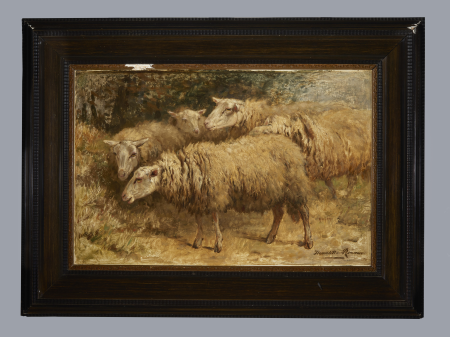 Sheep, Henriëtte Ronner-Knip, circa 1850, Henriëtte Ronner-Knip