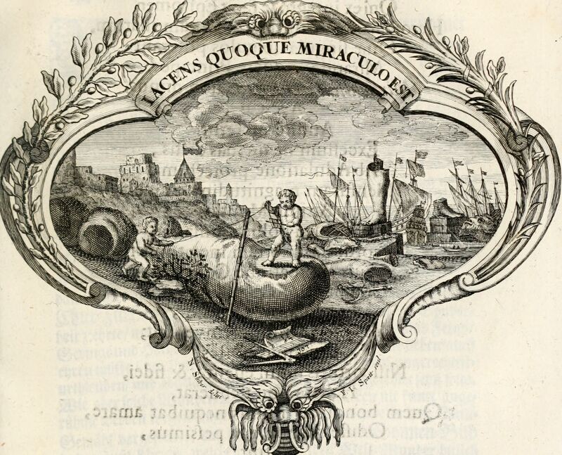 Magnus in ortu; maximus in meridie; major in occasu - semperque serenissimus principum sol Maximilianus Emanuel, utr. Bav. and Palat. Sup. Dux., Com. Pal. Rheni, S.R. Imp. Archidap. and Elector, (14743868621), 1727