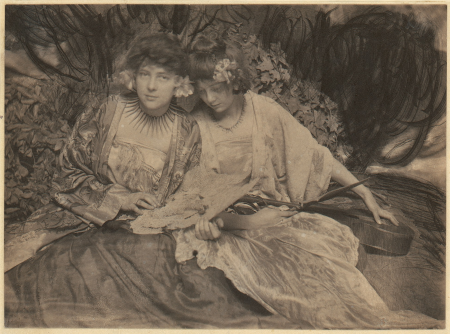 The Misses Ide in Samoa, Frank Eugene, circa 1908