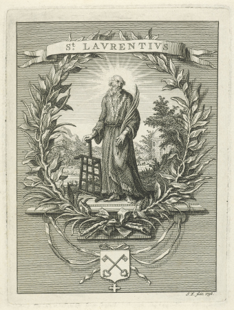 H. Laurentius, RP-P-OB-50.841, Simon Fokke, 1738