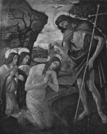 Botticelli 115baptemechrist, Sandro Botticelli