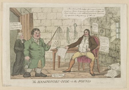 The Hampshire hog in the pound LOC ds.10846, William Heath, 1810