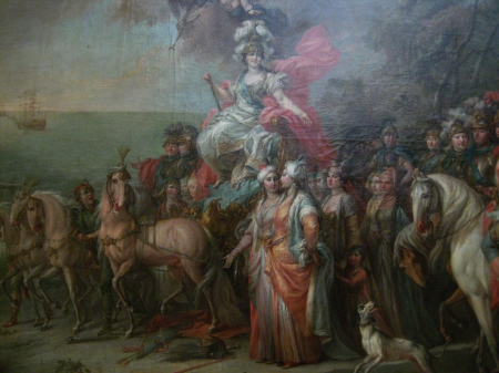 Allegory of Catherine II's Victory over the Turks, Stefano Torelli, 1772