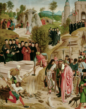 Legend of the Relics of St. John the Baptist, Geertgen tot Sint Jans, between 1484 and 1490