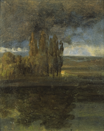 View over the Elbe and the „Der Bär“ Bastion, Johan Christian Dahl