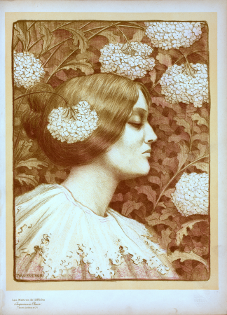 Original drawing - Paul Berthon, Paul Berthon, 1900