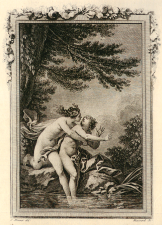 Hermaphrodite et Salmacis, Charles Monnet