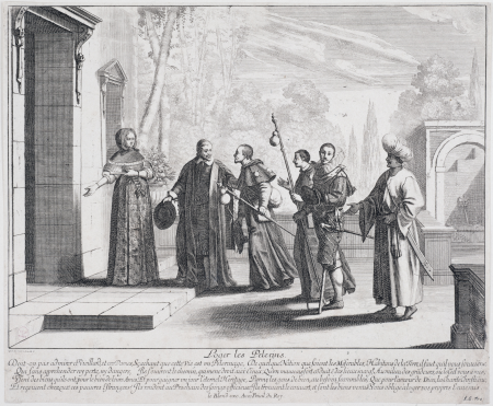 Loger les Pelerins. G.100(2), Abraham Bosse, circa 1635