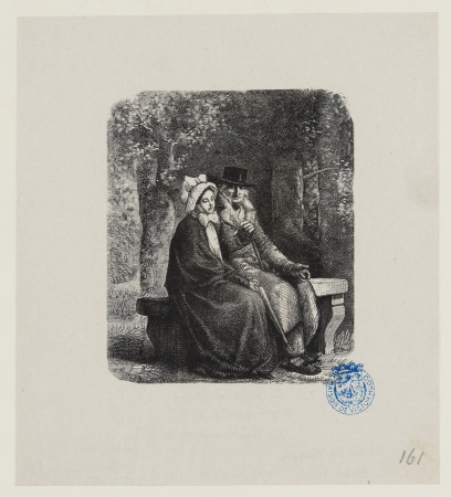 Les Misérables, Troisième partie Marius M. Leblanc et sa fille, 2017.0.1580, Albert Quantin, Vers 1879