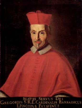 Portrait of Blessed Gregorio Barbarigo, bishop of Padua, Ermanno Stroiffi, between 1675 and 1693