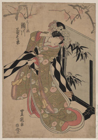 Segawa kikunojō no hashihime LCCN2009615629, Utagawa Toyokuni II, 1821