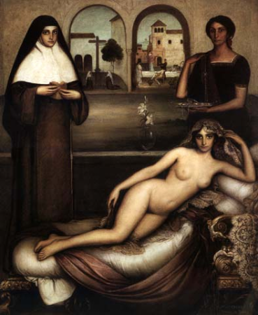 The Two Paths, Julio Romero de Torres, 1915