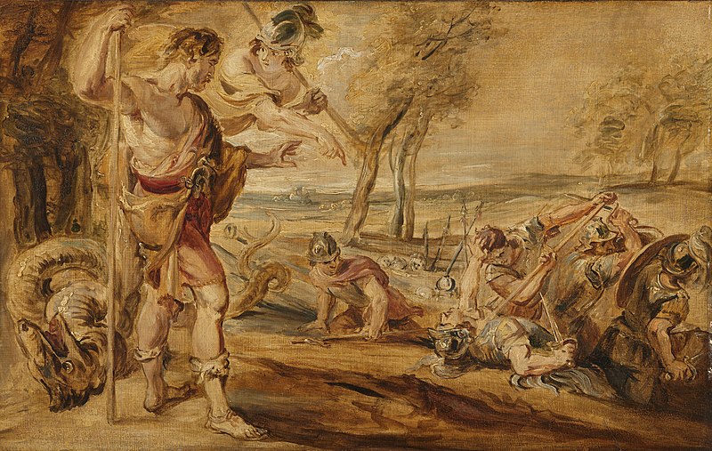 Cadmus zaait drakentanden, Peter Paul Rubens, between 1610 and 1690