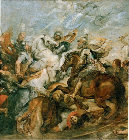 Henry IV at the Battle of Ivry, Peter Paul Rubens, circa 1627-1630