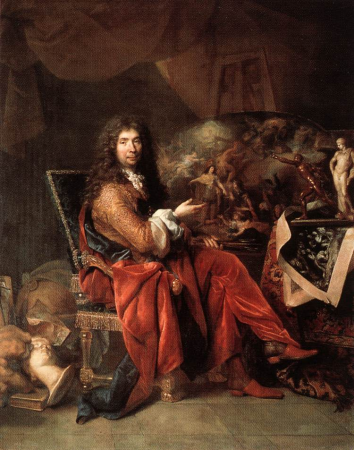Portrait of Charles Le Brun, Charles Le Brun, between 1683 and 1686