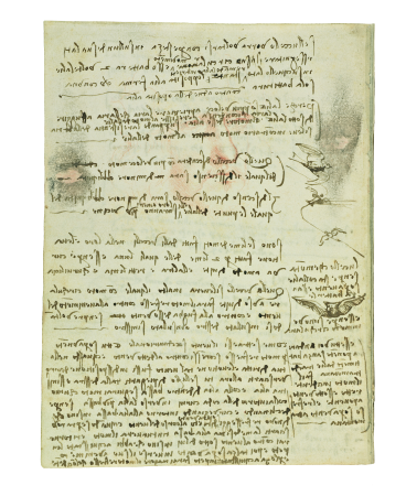 Codice Volo 10V mod, Leonardo da Vinci, 1 January 1505