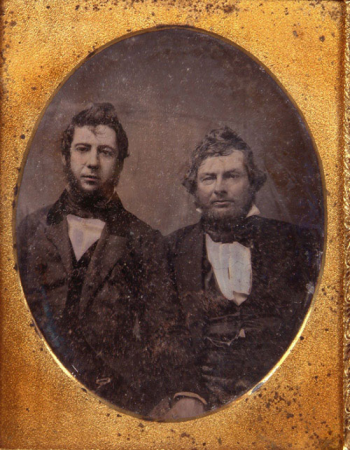 Alexander Cartwright, daguerreotype, circa 1855