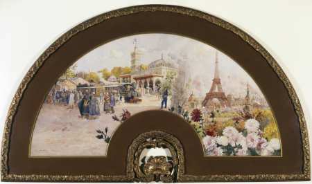 Vue de l'Exposition Universelle de 1889, D.14821 (1 of 2), En 1889