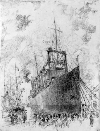 Joseph Pennell, The Collier cph.3b19558, Joseph Pennell, between 1888 and 1926