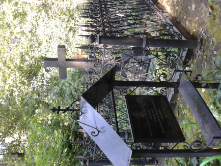 Могила К.А. Савицкого на Митрофановском кладбище Пензы 2