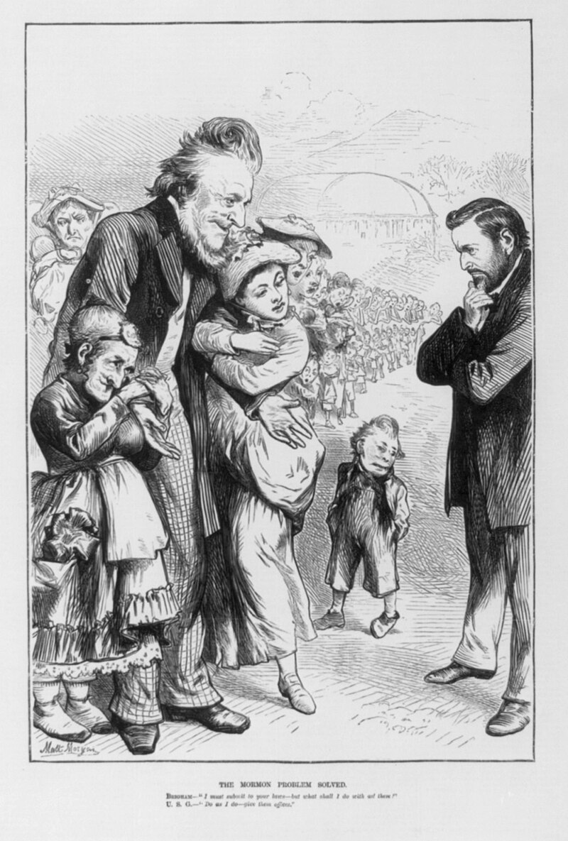 The Mormon problem solved LCCN2003680167, Matt Morgan, 1871